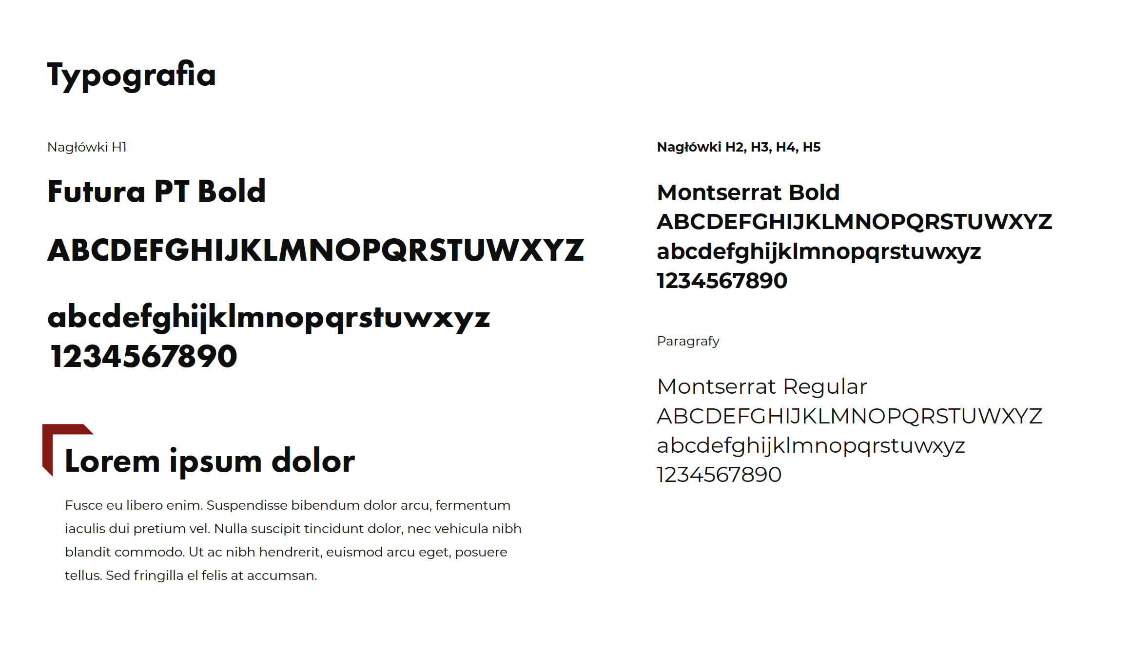typografia w identyfikacji wizualnej